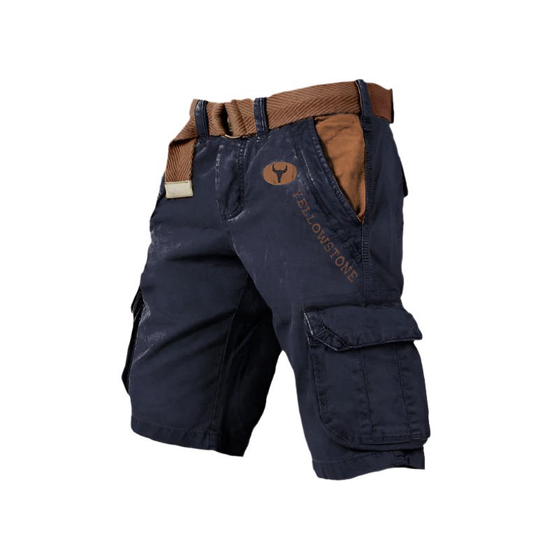 Hommes - Short cargo multifonctionnel - Tissu léger et pratique - Style décontracté