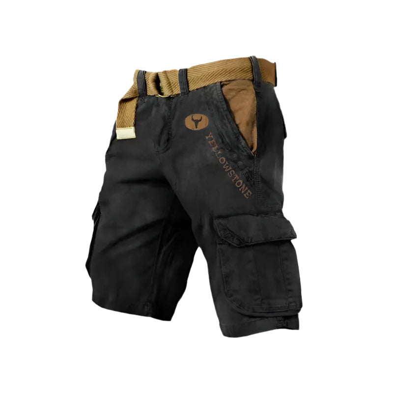 Hommes - Short cargo multifonctionnel - Tissu léger et pratique - Style décontracté