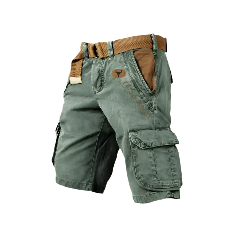 Hommes - Short cargo multifonctionnel - Tissu léger et pratique - Style décontracté