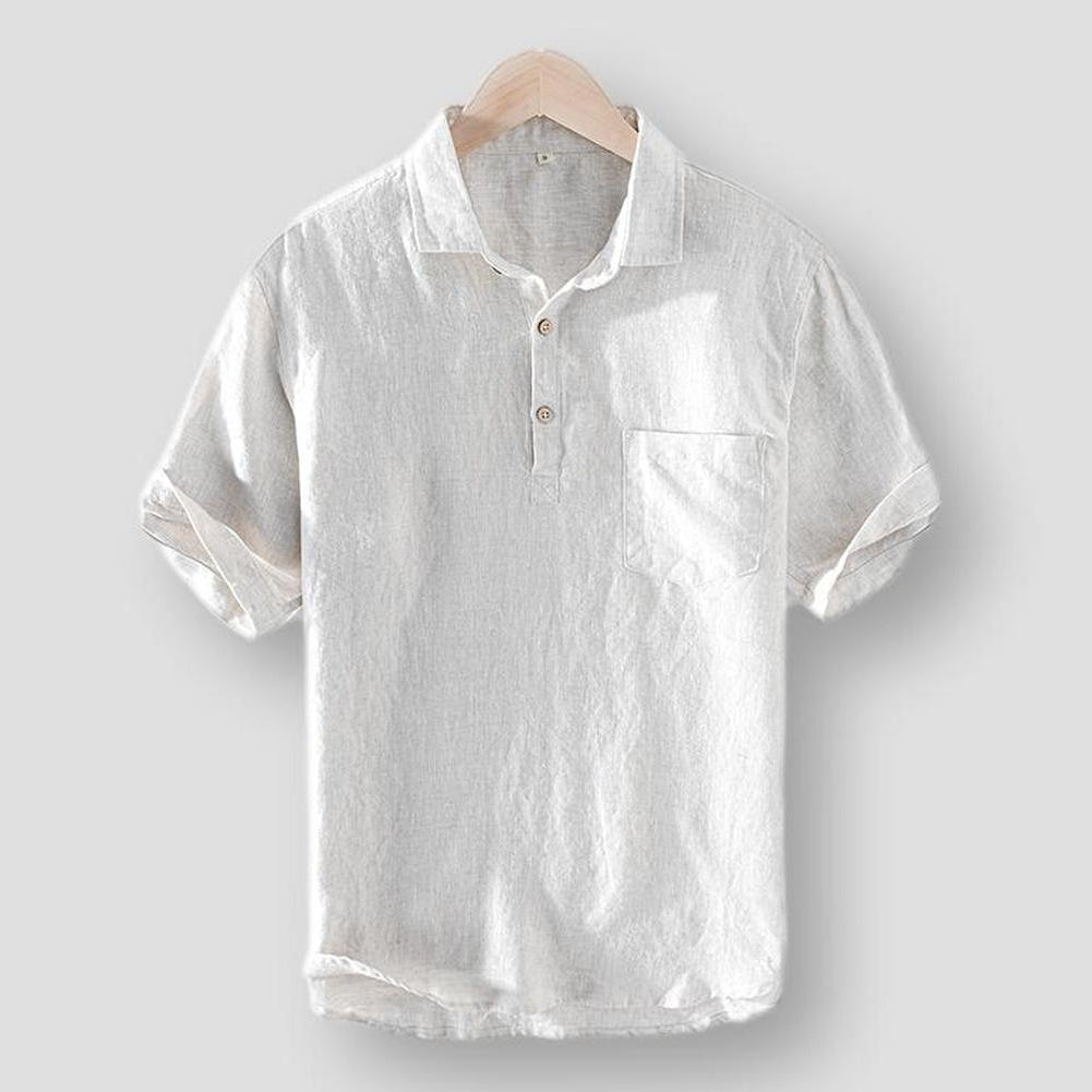 Hommes - Chemise en lin Taranto - Élégante et confortable - Mode estivale