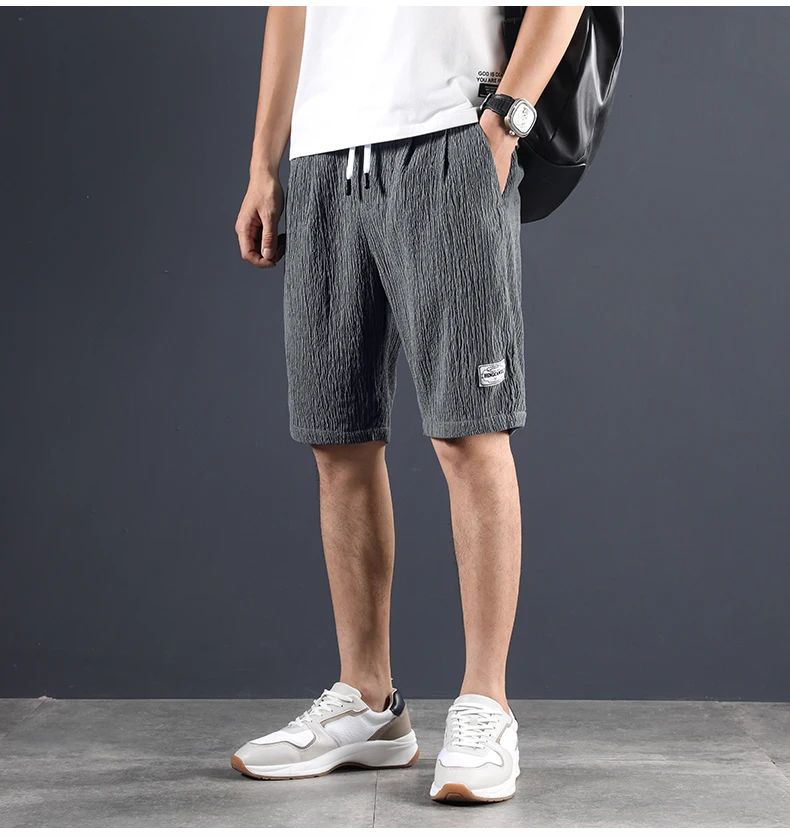 Hommes - Short - Lin léger et respirant - Style estival parfait pour un confort optimal