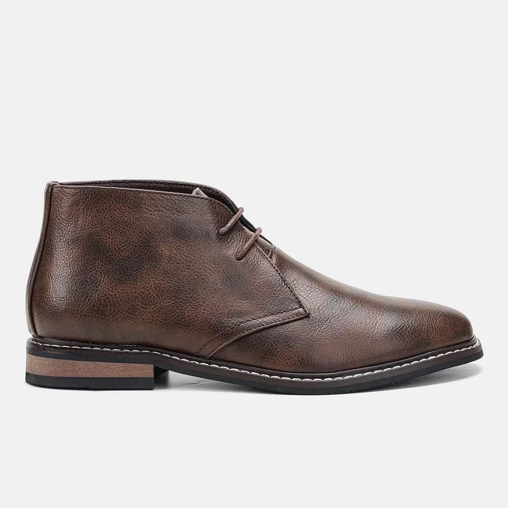 Hommes - Bottes en cuir - Bottines intemporelles élégantes - Chaussures tendance pour toutes les occasions