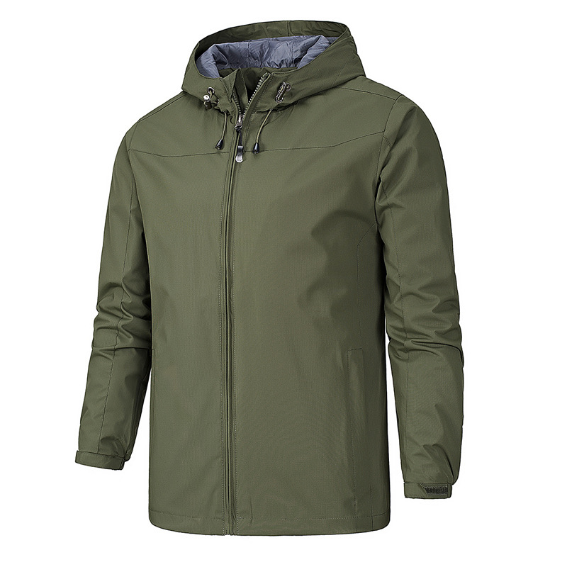 Hommes - Veste de pluie légère et élégante - Matériaux légers - Imperméable - Style intemporel sous la pluie