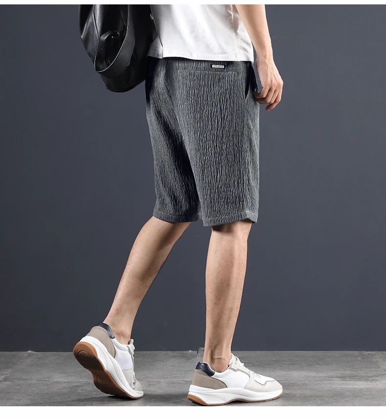 Hommes - Short - Lin léger et respirant - Style estival parfait pour un confort optimal