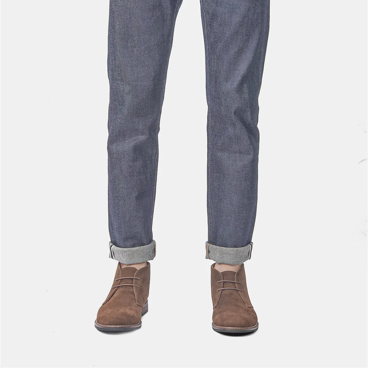 Chaussures d'hiver pour hommes - Bottes en daim élégantes et confortables - Style intemporel idéal pour l'hiver