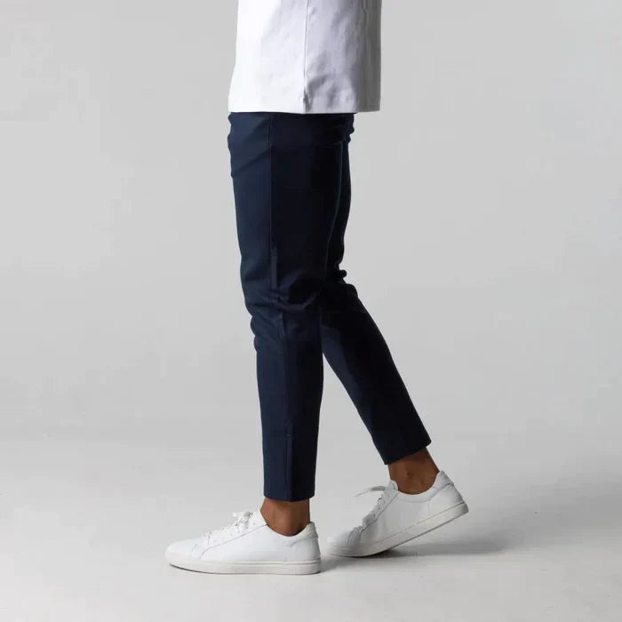 Hommes - Pantalon Chino pour - Twill de Coton Confortable - Vêtements Décontractés Élégants pour Quotidien