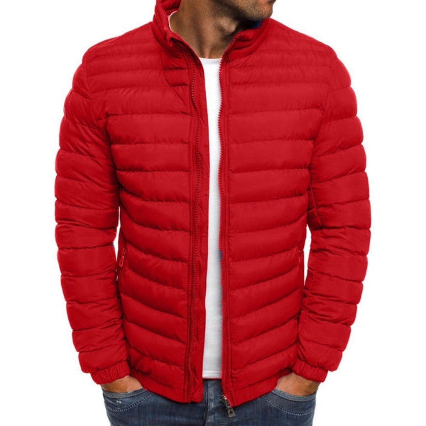 Doudoune élégante en duvet - Veste de luxe chaude et stylée pour un look raffiné - Mode hivernale