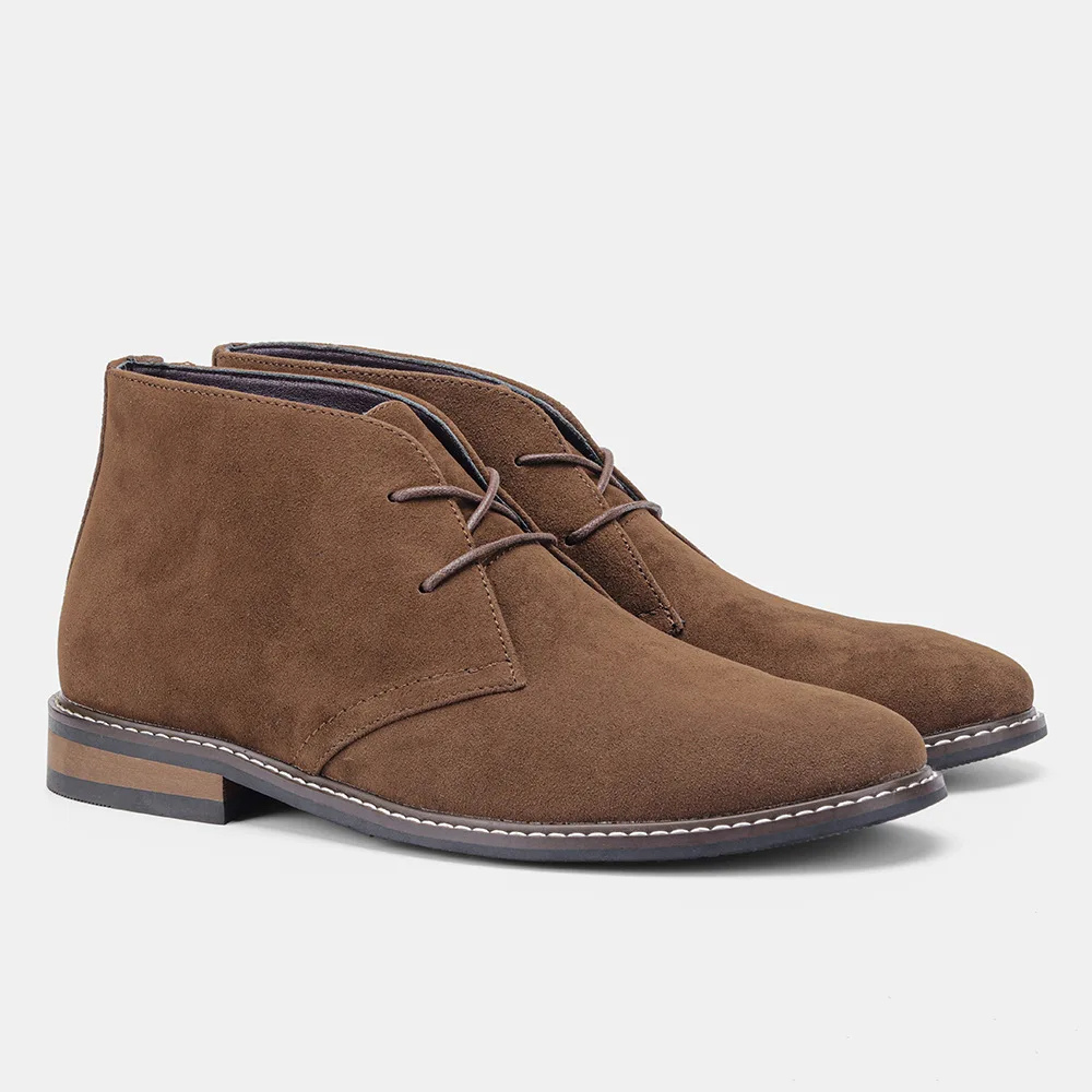 Hommes - Bottes en cuir - Bottines intemporelles élégantes - Chaussures tendance pour toutes les occasions