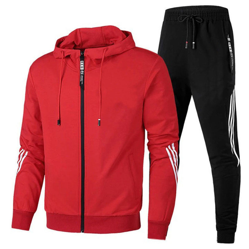Homme - Survêtement Confortable - Matière Respirante - Idéal pour le Sport et les Loisirs - Élégant et Pratique