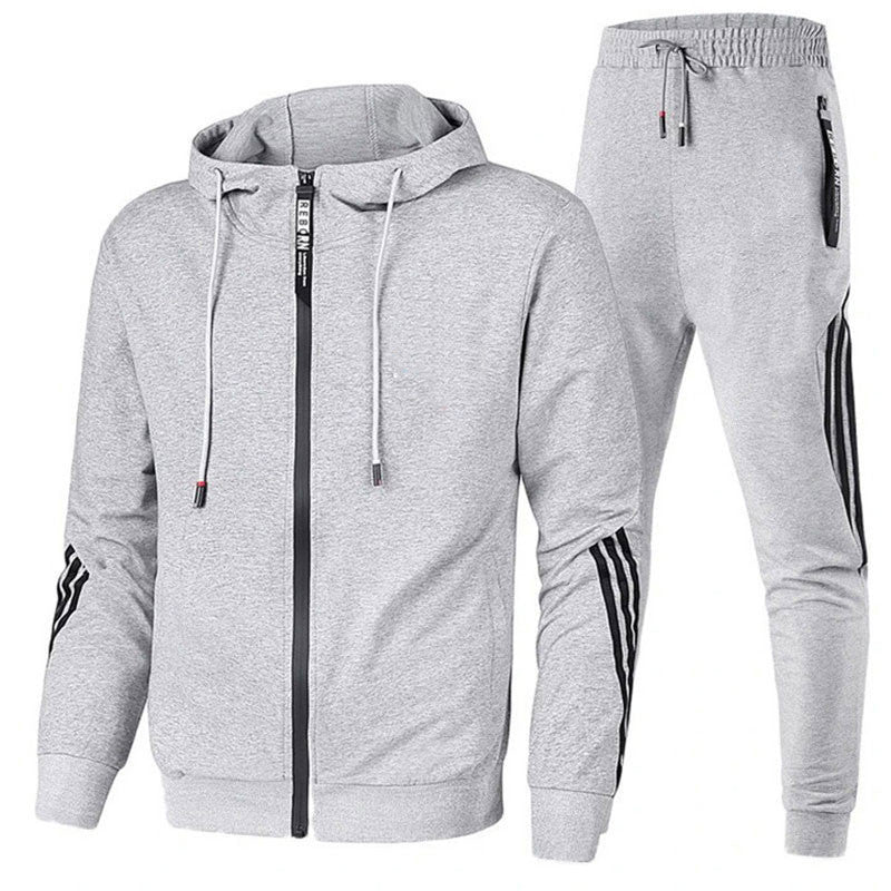Homme - Survêtement Confortable - Matière Respirante - Idéal pour le Sport et les Loisirs - Élégant et Pratique