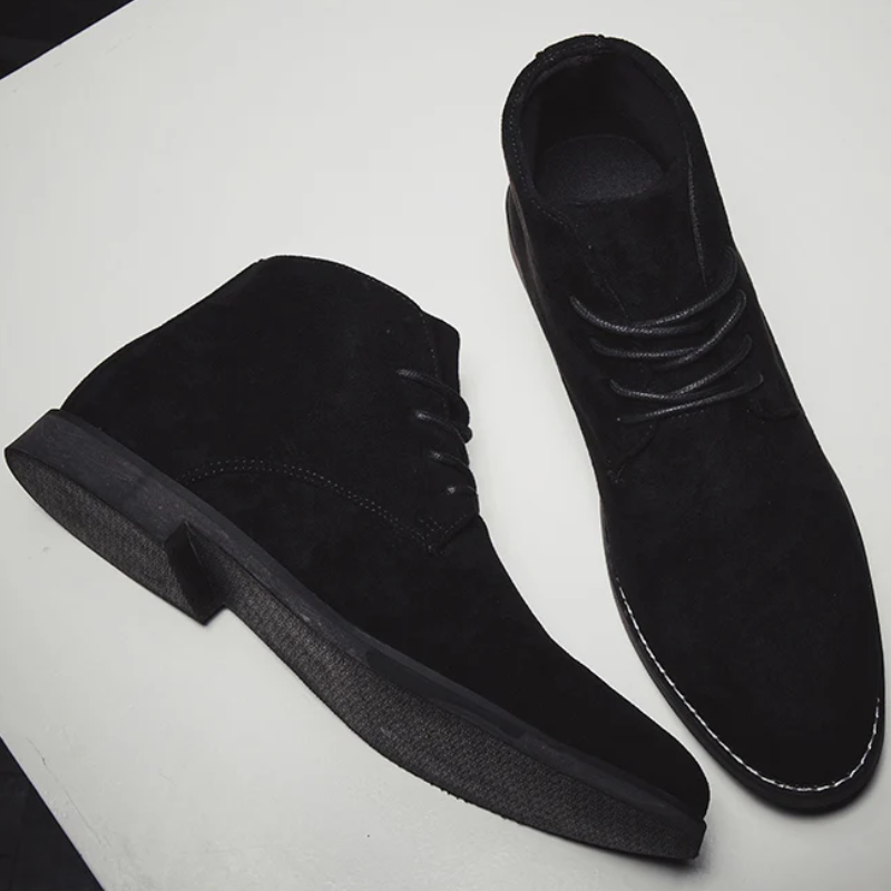 Hommes - bottines élégantes - Bottes en daim de haute qualité pour hommes