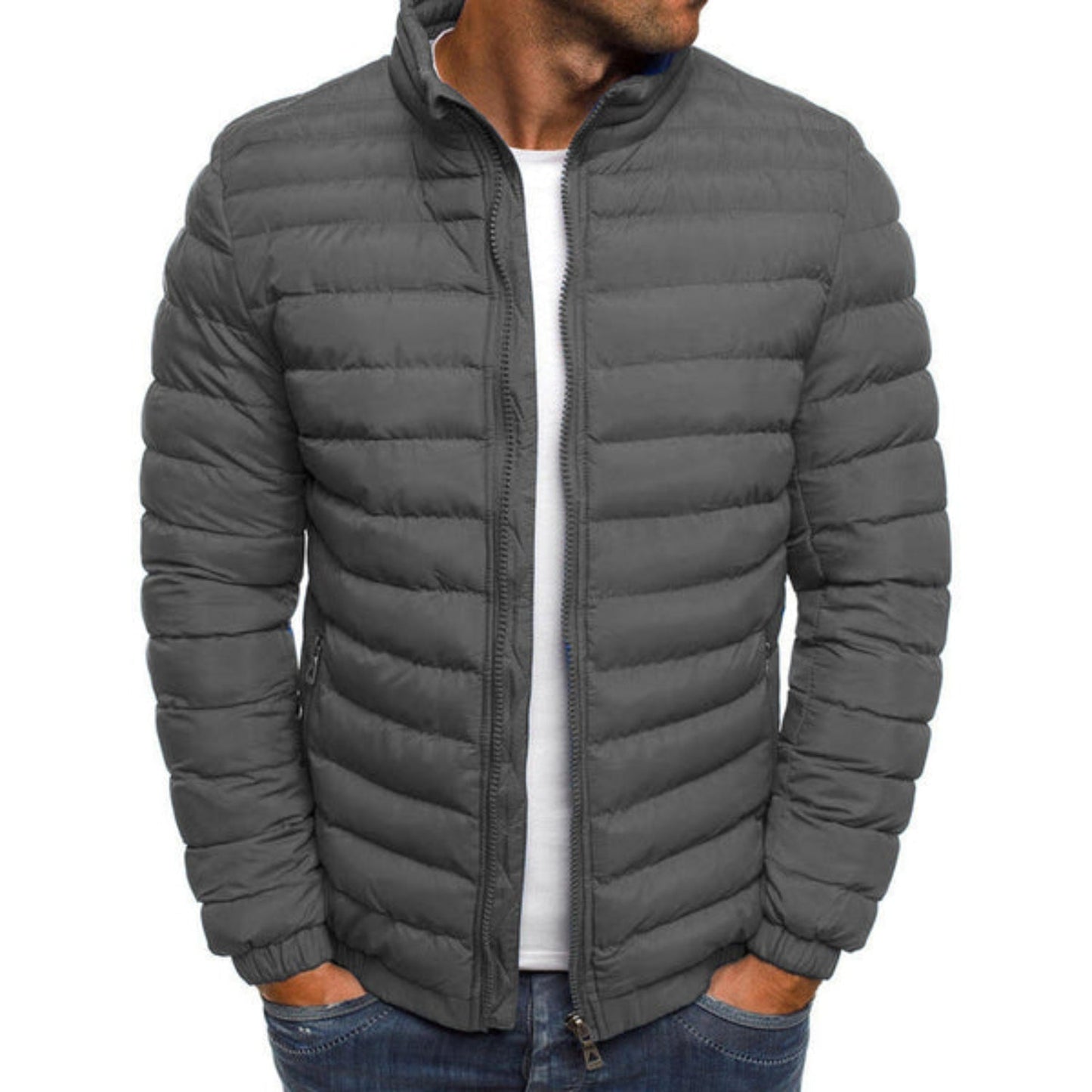 Doudoune élégante en duvet - Veste de luxe chaude et stylée pour un look raffiné - Mode hivernale