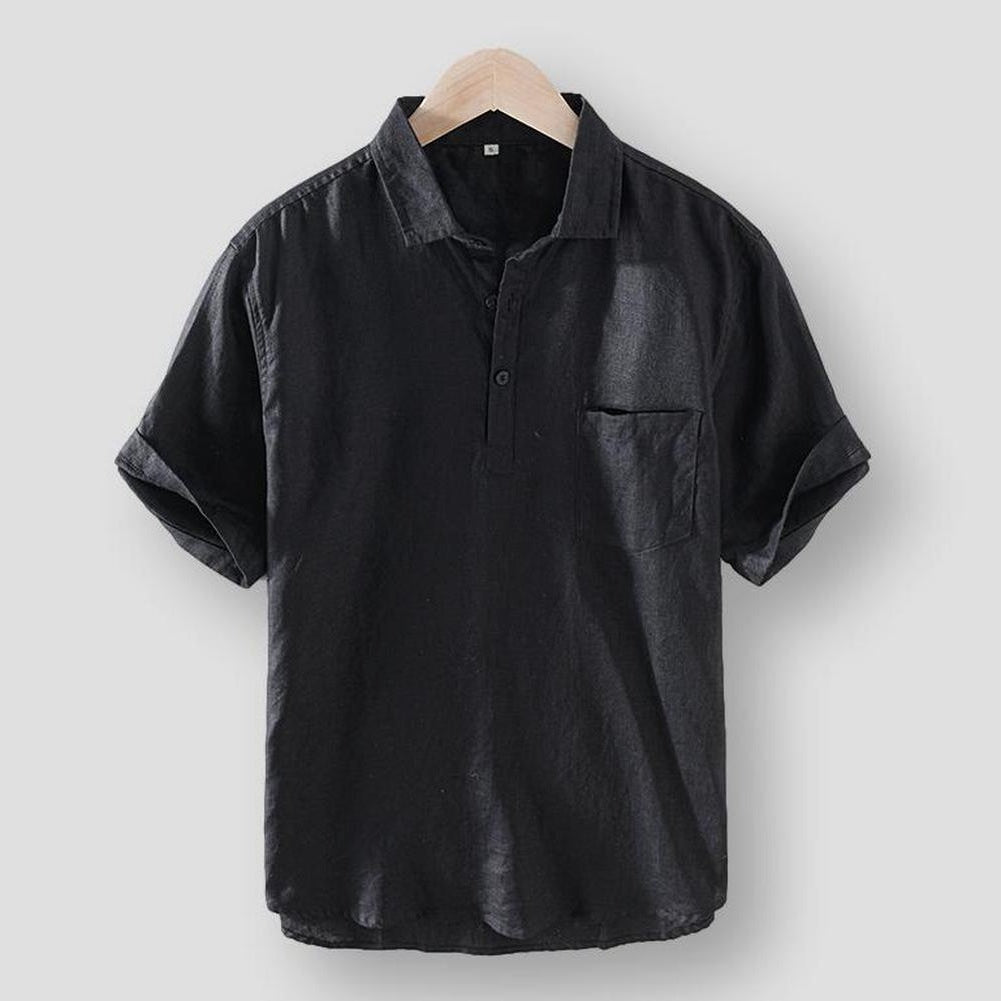 Hommes - Chemise en lin Taranto - Élégante et confortable - Mode estivale