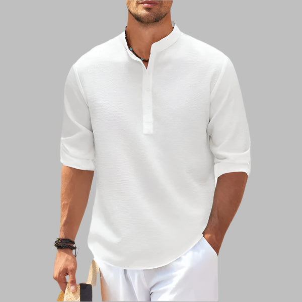 Hommes - Pull élégant - Tricot confortable - Mélange de coton et polyester - Parfait pour toutes les occasions