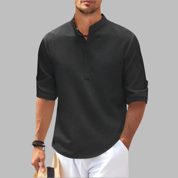 Hommes - Pull élégant - Tricot confortable - Mélange de coton et polyester - Parfait pour toutes les occasions
