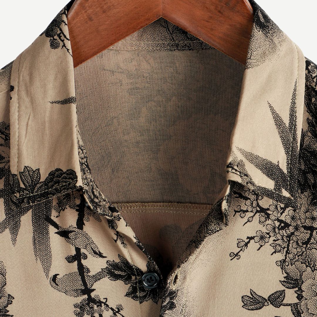 Homme - Chemise Blossom - Tissu AirLight - Haut élégant et confortable pour toutes les occasions