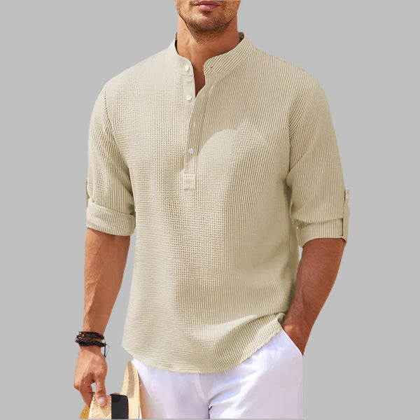 Hommes - Pull élégant - Tricot confortable - Mélange de coton et polyester - Parfait pour toutes les occasions