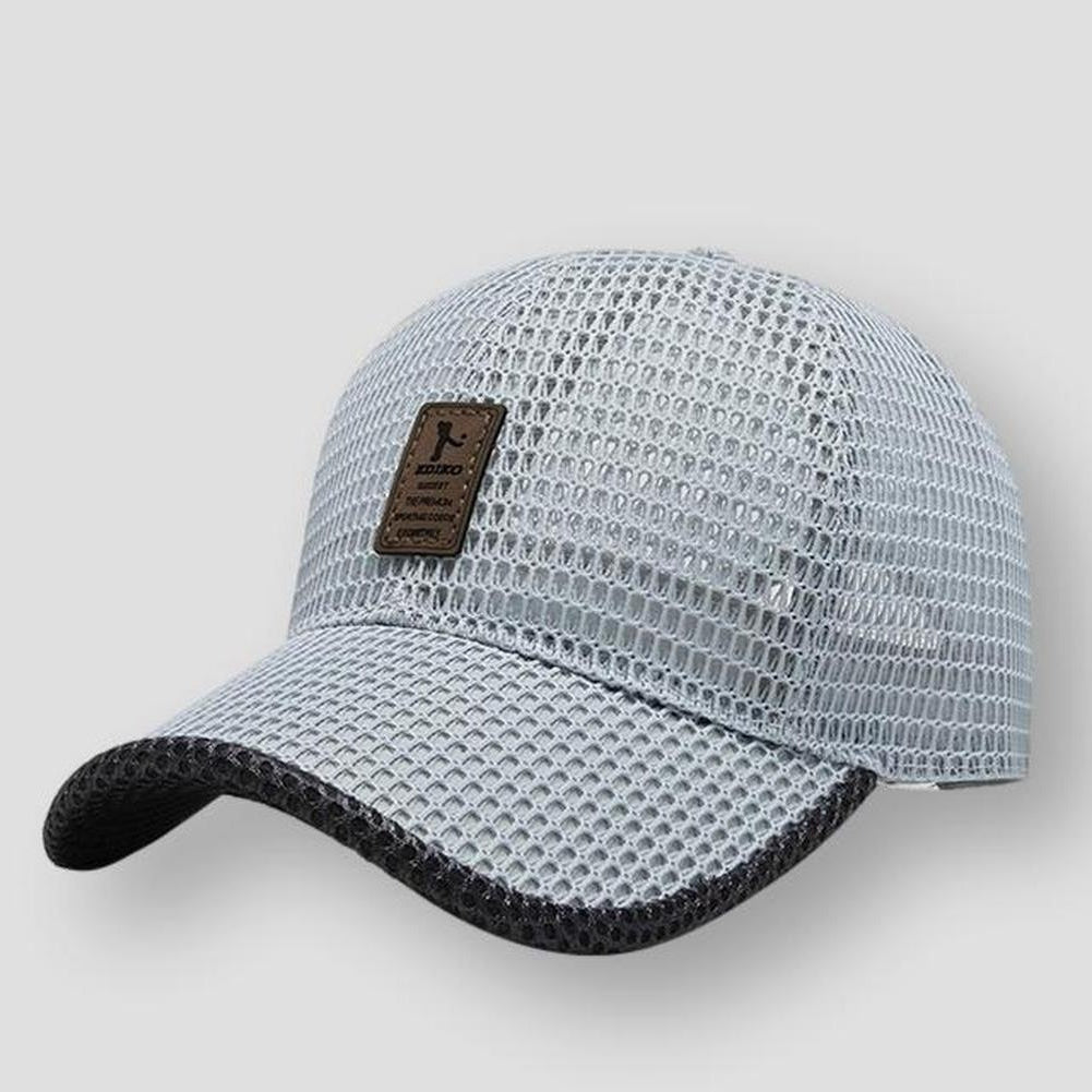 Hommes - Casquette de baseball en maille - Légère et respirante - Idéale pour le sport et les loisirs
