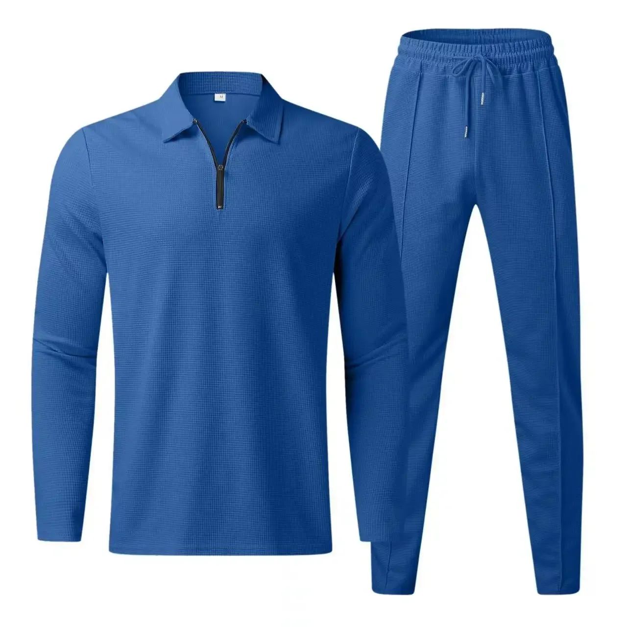 Hommes - Ensemble zippé élégant - Tissu confortable et polyvalent - Tenue parfaite pour toutes les occasions