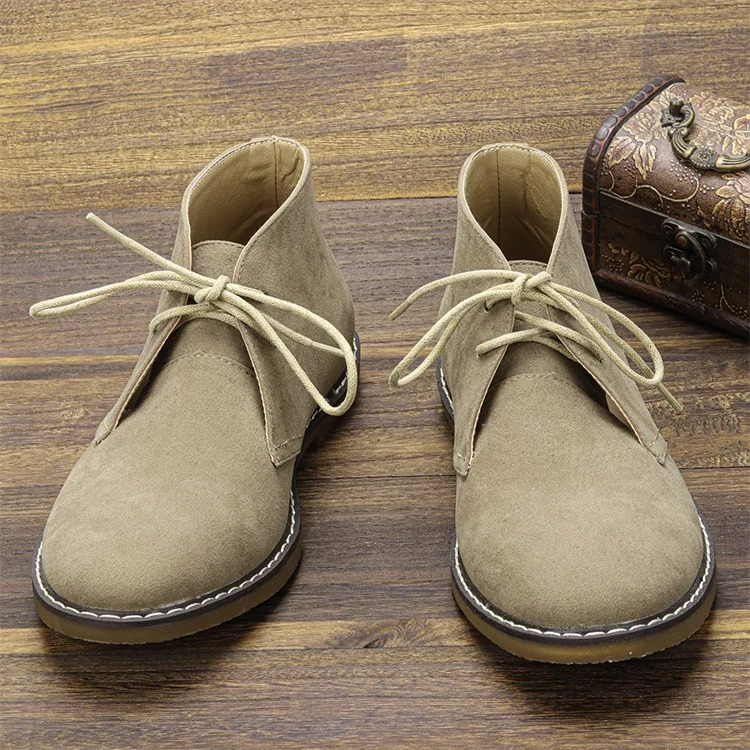 Hommes - Bottes en daim - Élégantes et confortables - Bottes élégantes pour hommes en daim
