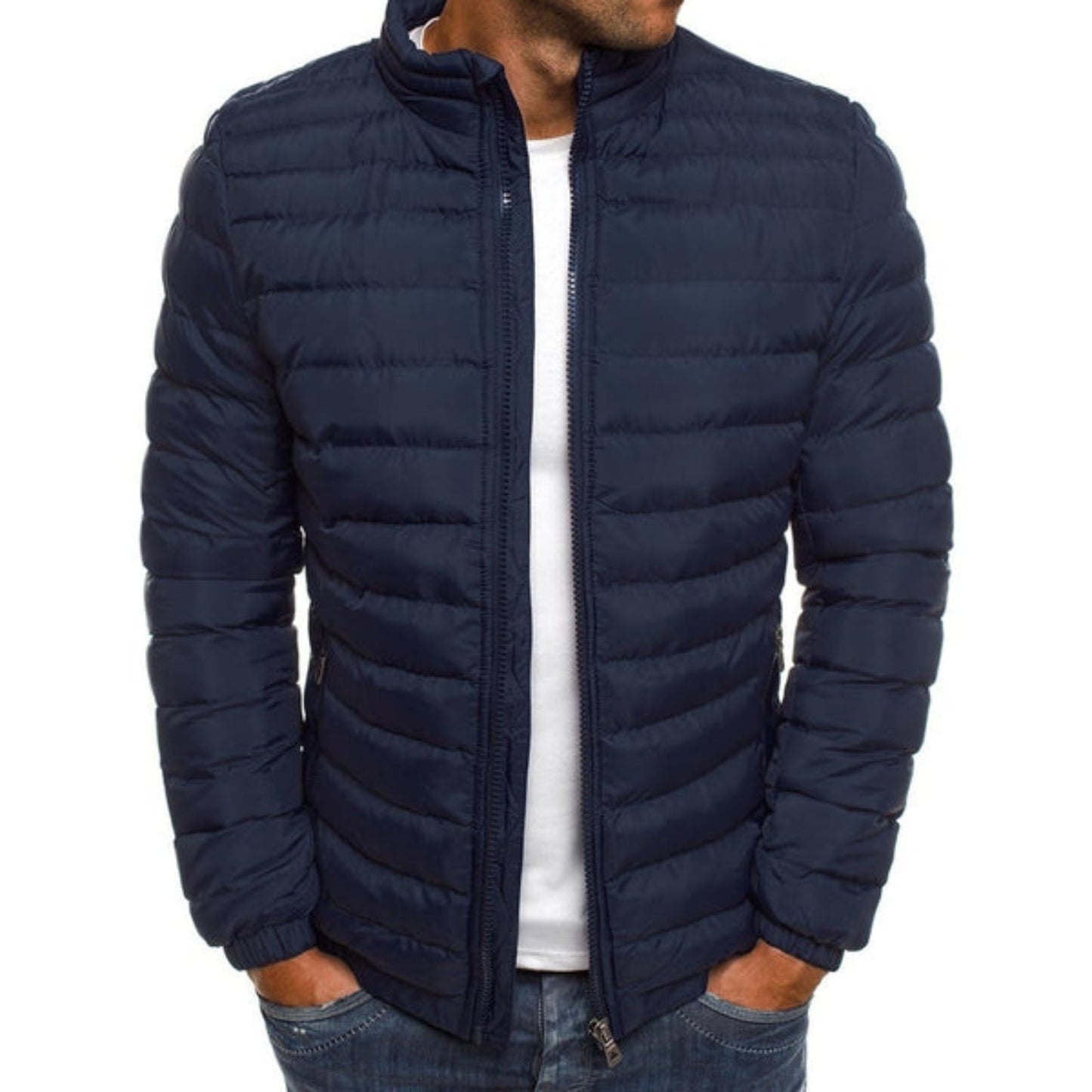 Doudoune élégante en duvet - Veste de luxe chaude et stylée pour un look raffiné - Mode hivernale