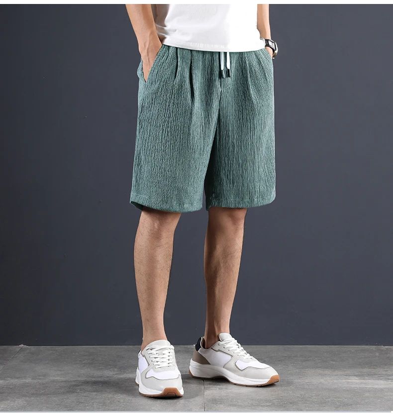 Hommes - Short - Lin léger et respirant - Style estival parfait pour un confort optimal