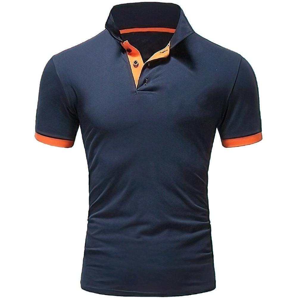 Hommes - Polo - Mélange de coton confortable - Tenue décontractée élégante pour toutes les occasions