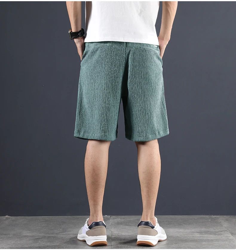 Hommes - Short - Lin léger et respirant - Style estival parfait pour un confort optimal