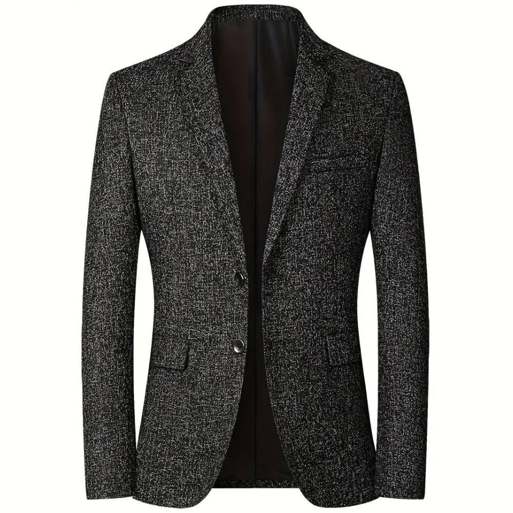 Hommes - Veste blazer élégante à boutonnage unique - Polyester - Costume polyvalent pour toutes les occasions