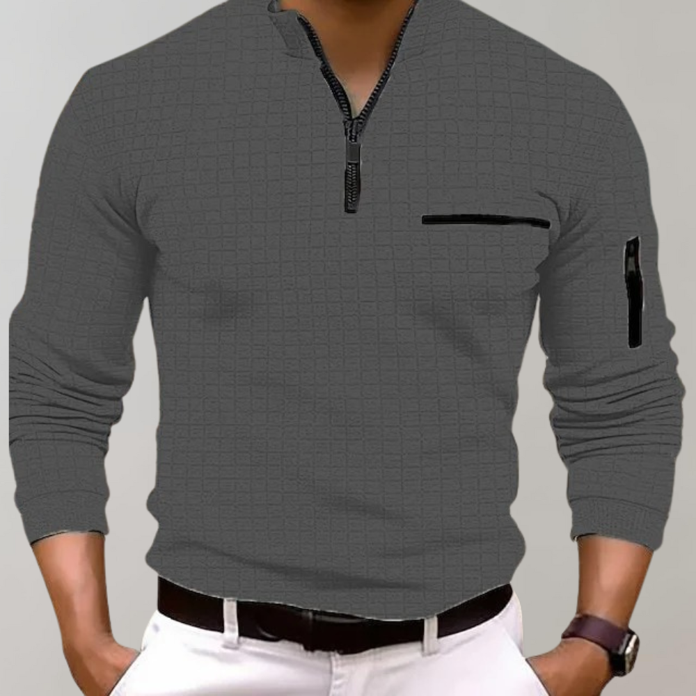 Hommes - Polo élégant - Coton doux - Mode décontractée pour un style raffiné