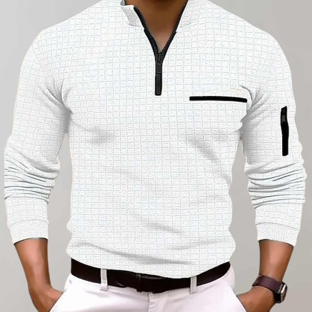 Hommes - Polo élégant - Coton doux - Mode décontractée pour un style raffiné