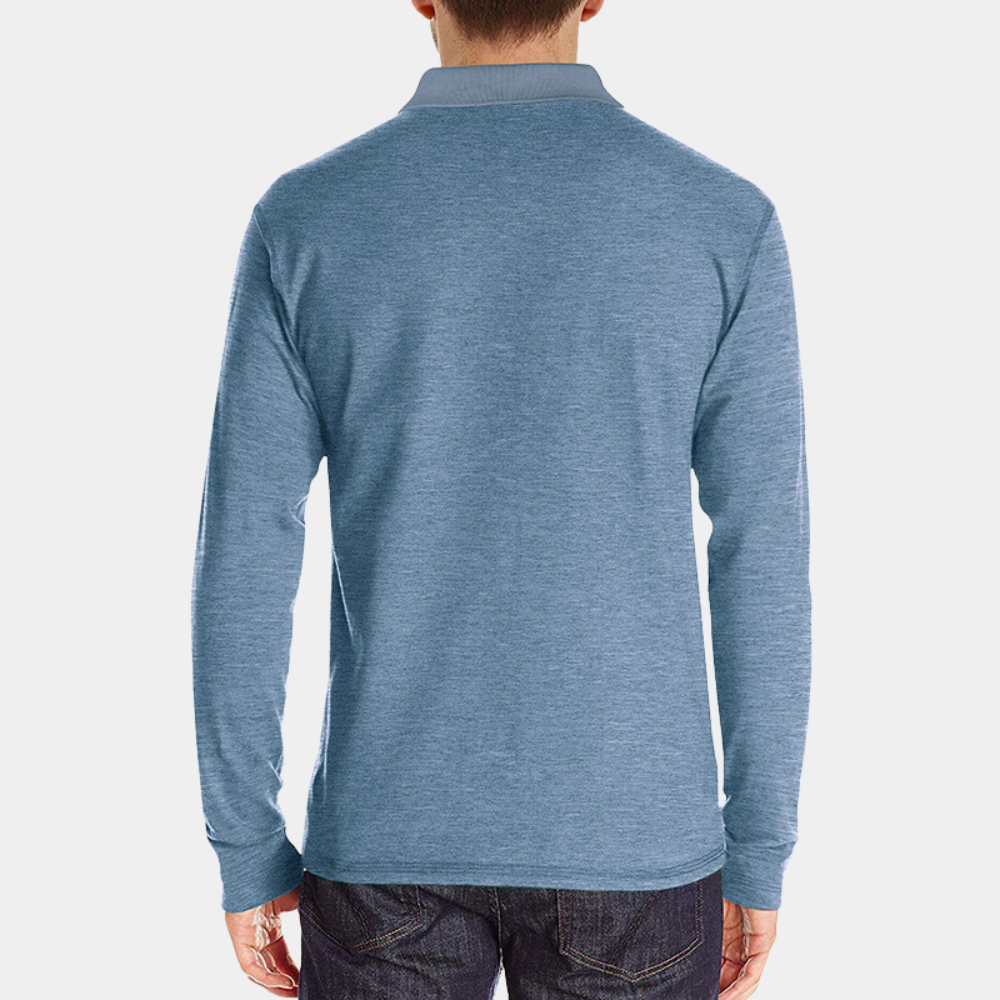 Homme - Polo Tendance - Coton Doux - Style Moderne et Confortable