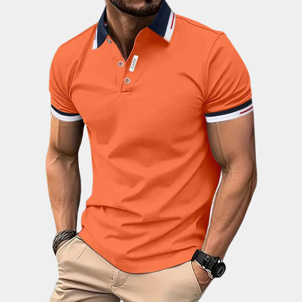Hommes - Polo élégant - Coton doux - Vêtements décontractés pour toutes les occasions - Style raffiné
