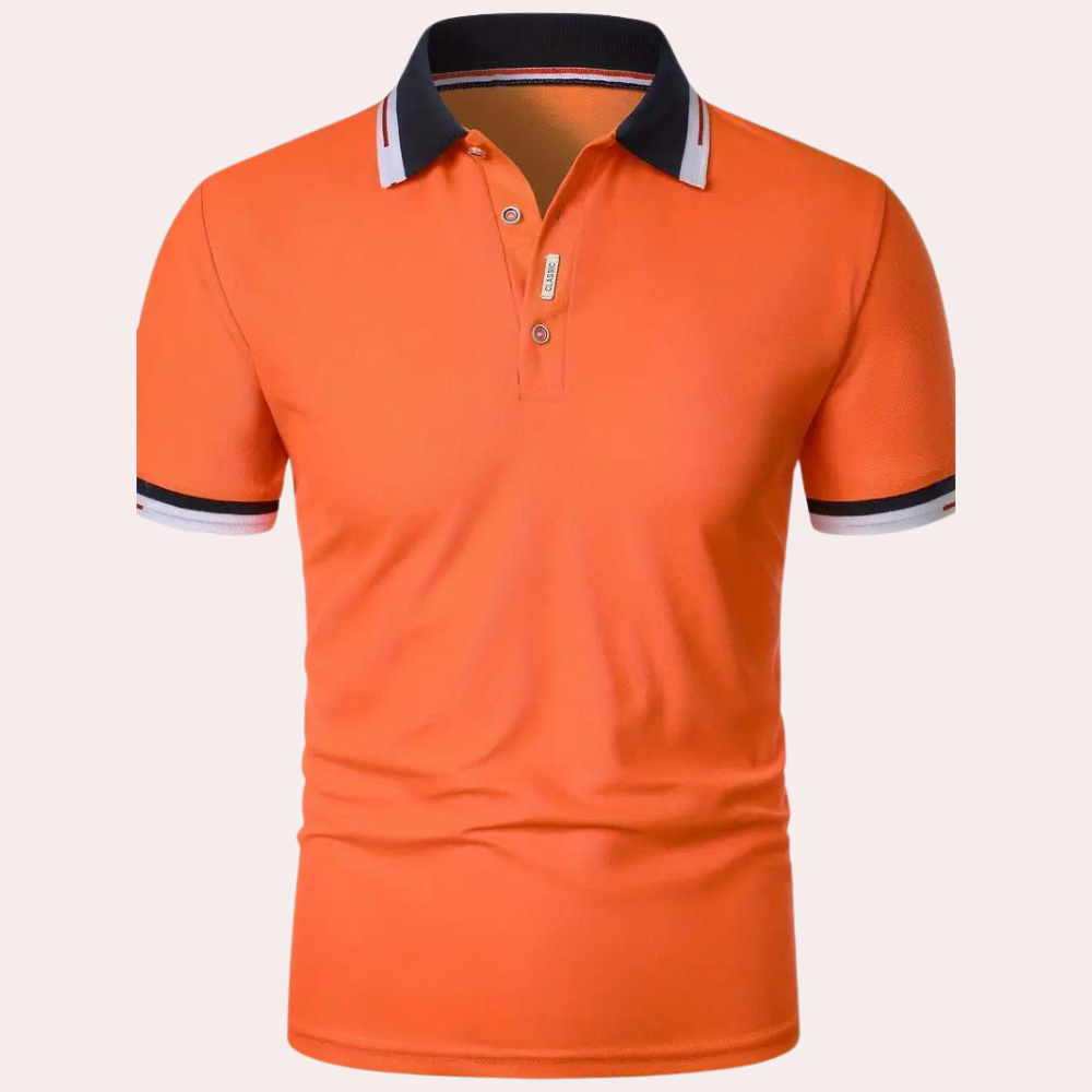 Hommes - Polo élégant - Coton doux - Vêtements décontractés pour toutes les occasions - Style raffiné