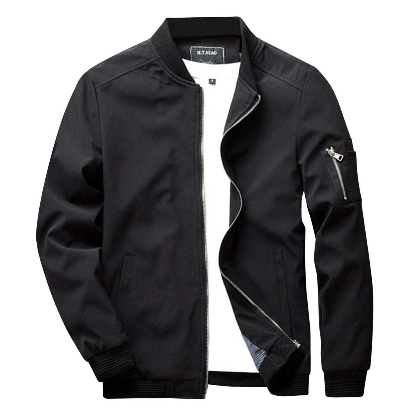 Hommes - Veste d'été légère et élégante - Polyester - Tendance courte pour le printemps/été - Mode masculine