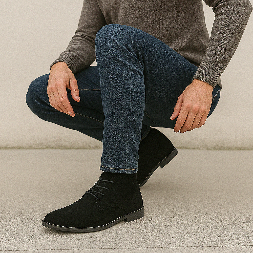 Hommes - Chaussures - Cuir classique - Élégance intemporelle - Style sophistiqué