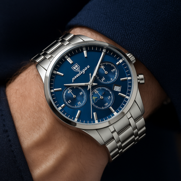 Montre de luxe pour homme - Élégance intemporelle - Précision suisse - Accessoire essentiel