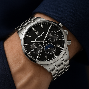 Montre de luxe pour homme - Élégance intemporelle - Précision suisse - Accessoire essentiel