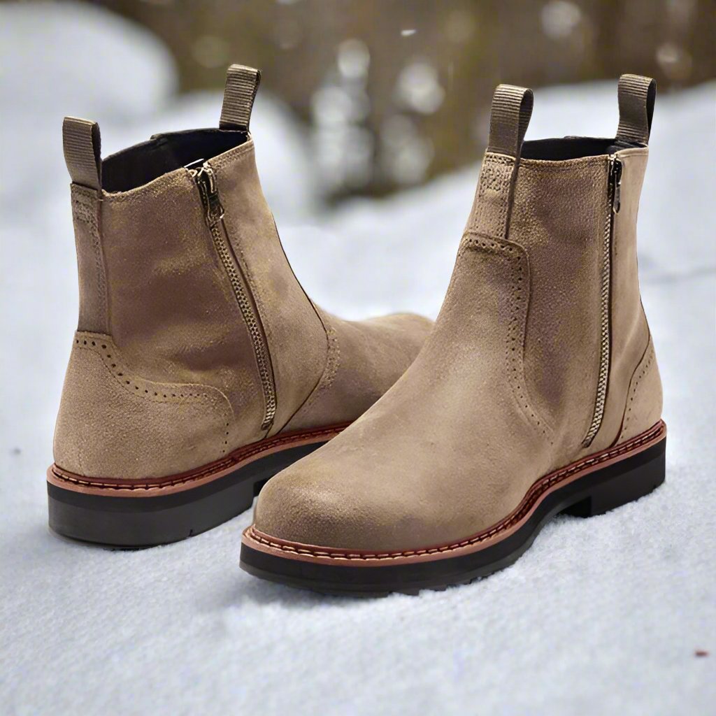 Hommes - Bottes Chelsea - Daim - Style décontracté et élégant - Chaussures tendance pour toutes occasions