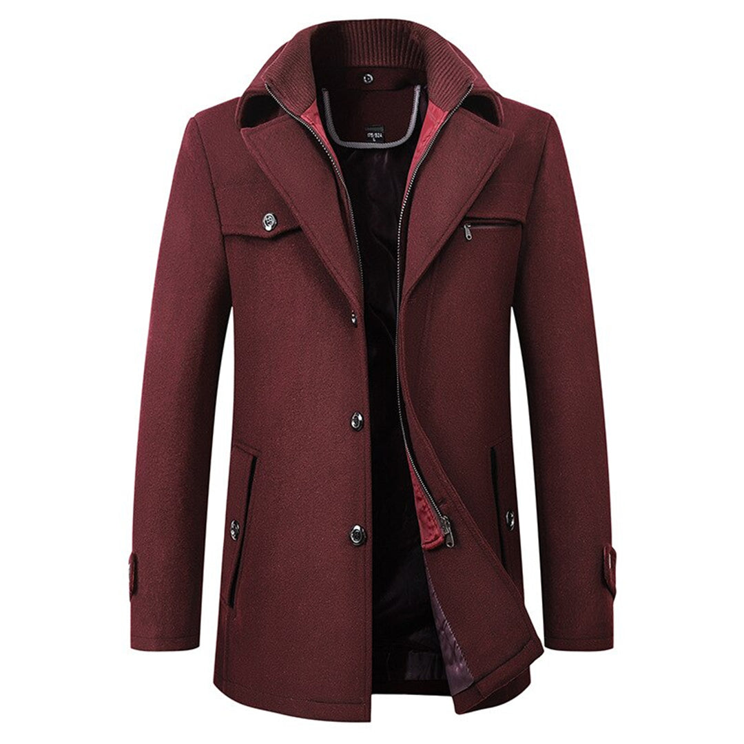 Hommes - Manteau d'hiver - Matériaux durables - Chaud, Confortable, Style Élégant - Veste Idéale pour les Jours Froids