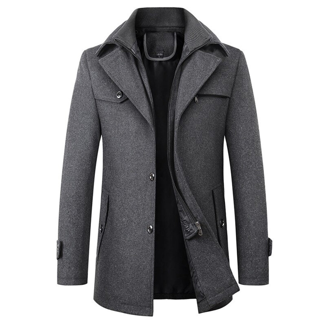 Hommes - Manteau d'hiver - Matériaux durables - Chaud, Confortable, Style Élégant - Veste Idéale pour les Jours Froids
