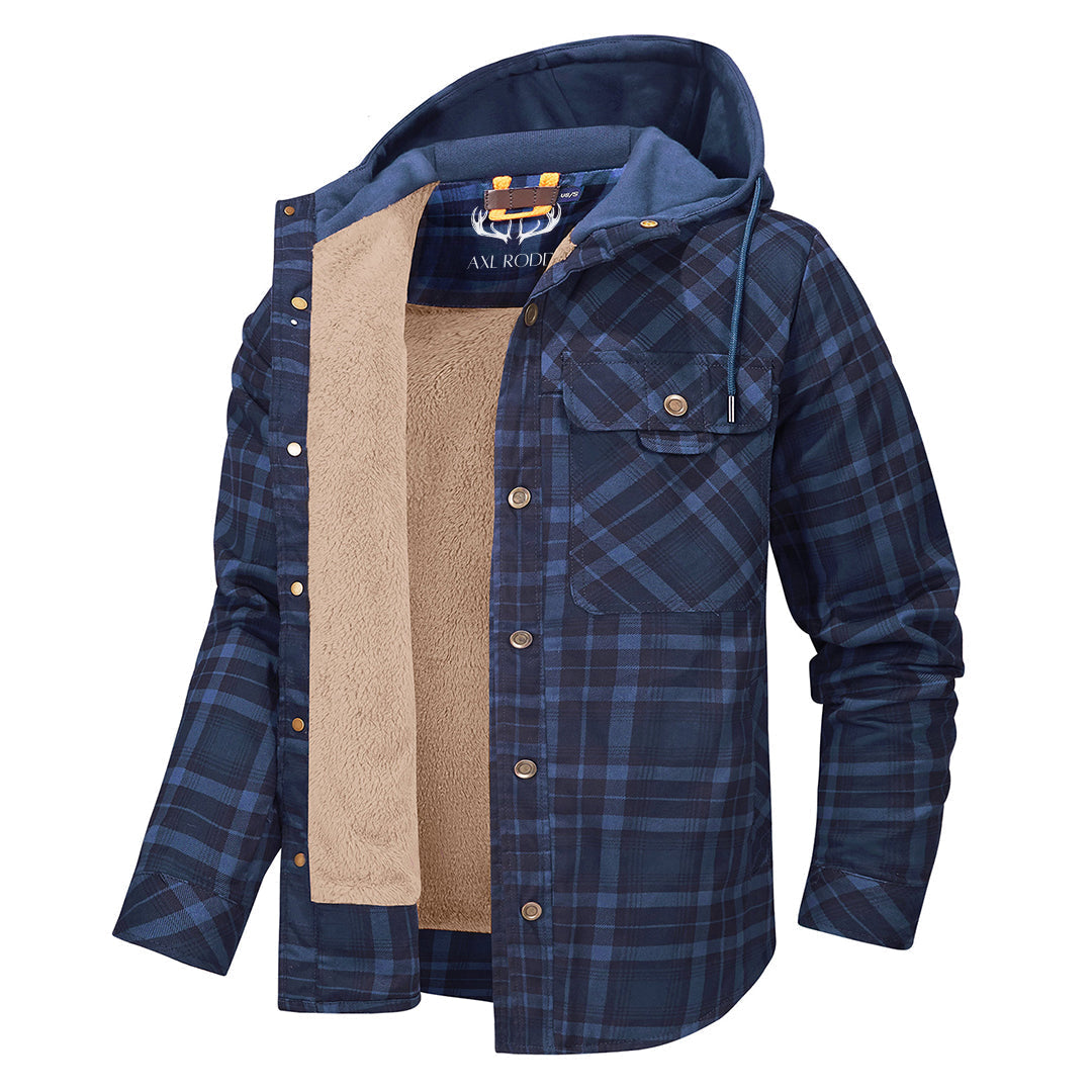 Hommes - Hoodie en Flanelle - Coton Robuste - Style Décontracté - Vêtement Confortable