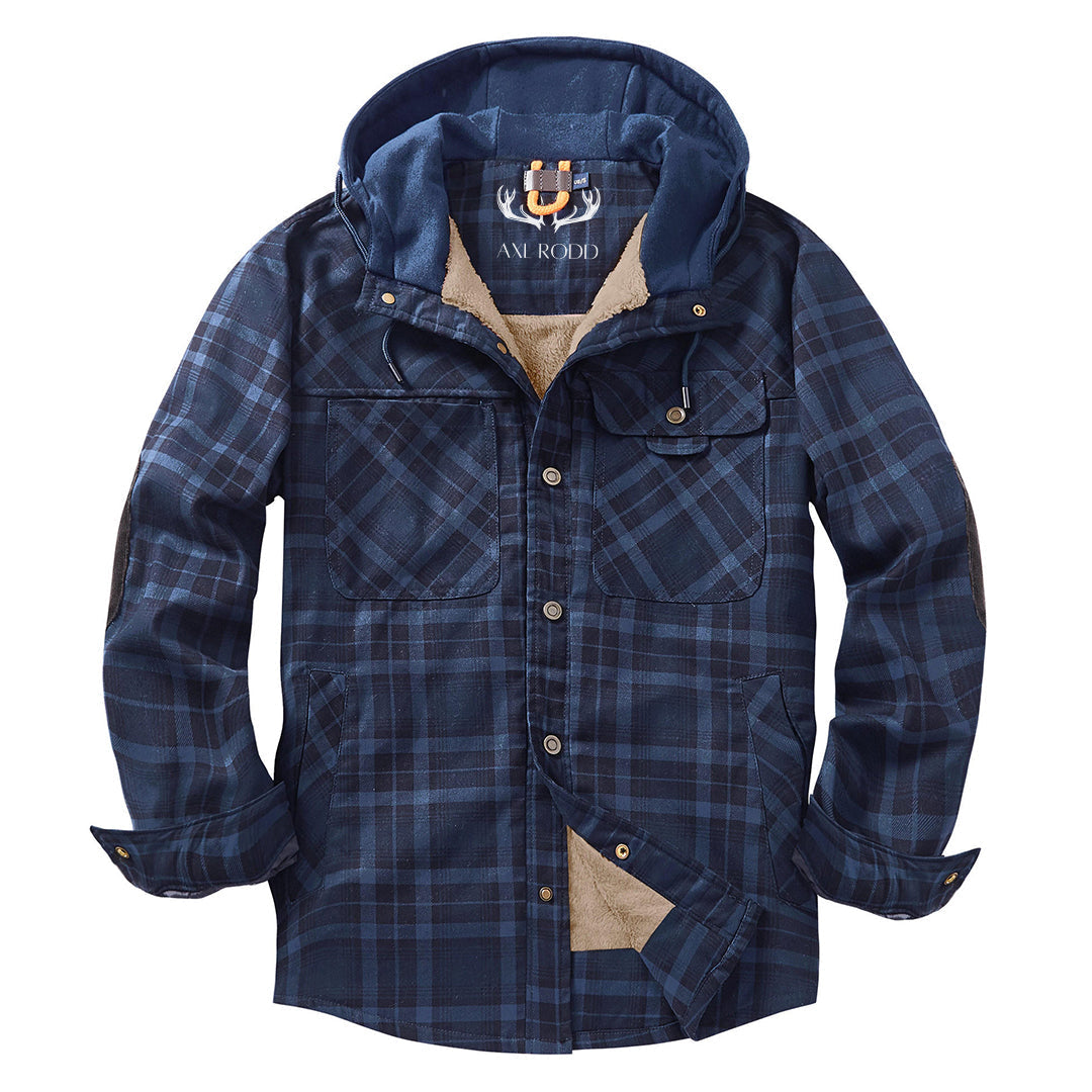 Hommes - Hoodie en Flanelle - Coton Robuste - Style Décontracté - Vêtement Confortable