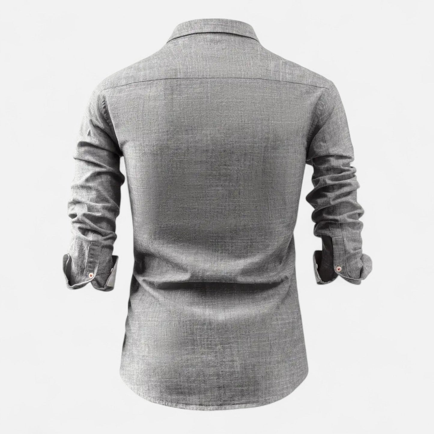 Hommes - Chemise Vintage Classique - Coton Doux - Style Intemporel pour un Look Élégant
