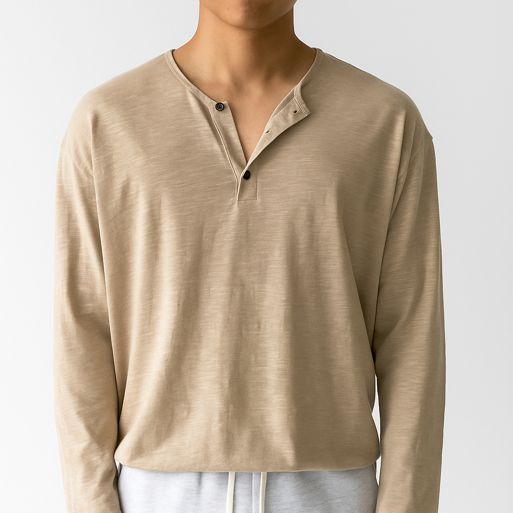 Hommes - Chemise - Coton doux - Tissu Linen Wave - Style élégant et confort optimal