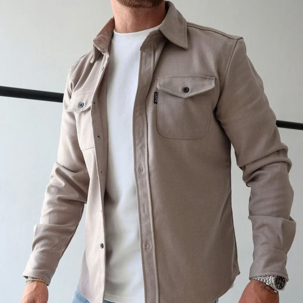 Hommes - Chemise moderne - Tissu respirant - Coupe ajustée - Style élégant pour toutes les occasions