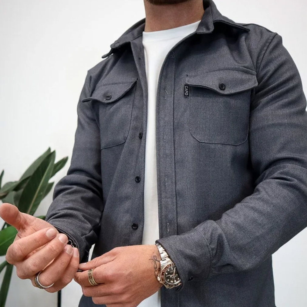 Hommes - Chemise moderne - Tissu respirant - Coupe ajustée - Style élégant pour toutes les occasions
