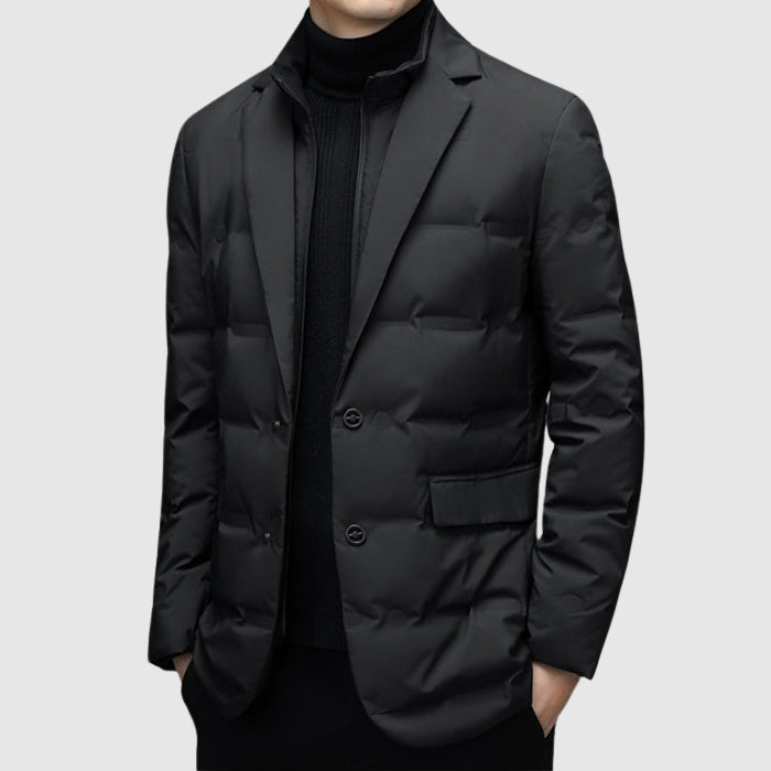 Hommes - Veste Doudoune Essentielle - Polaire - Léger et Élégant - Veste d'Hiver Confortable