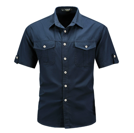 Hommes - Chemise cargo - Légère et durable - Tissu durable - Les aventures en plein air - Chemise d'extérieur