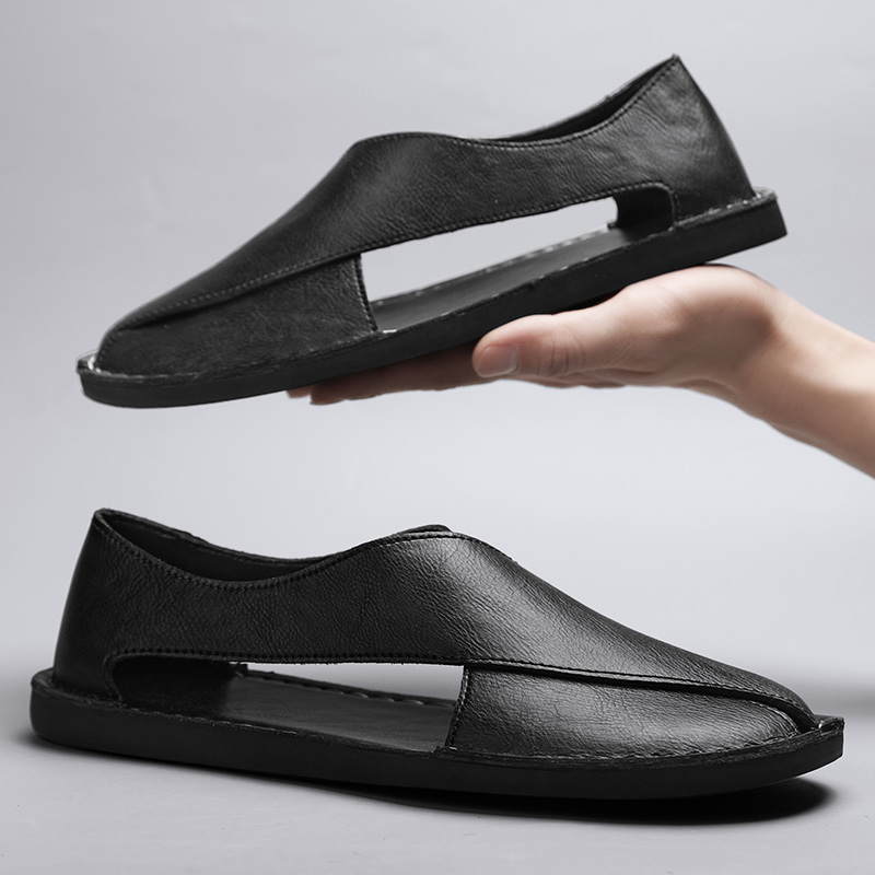 Hommes - Sandales - Cuir - Confortables et élégantes pour un usage quotidien - Chaussures tendance
